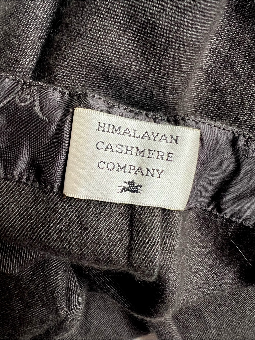Himalayan Cashmere Gray Drawstring Straight Leg Pants Super Soft and Cozy M - Picture 3 of 7